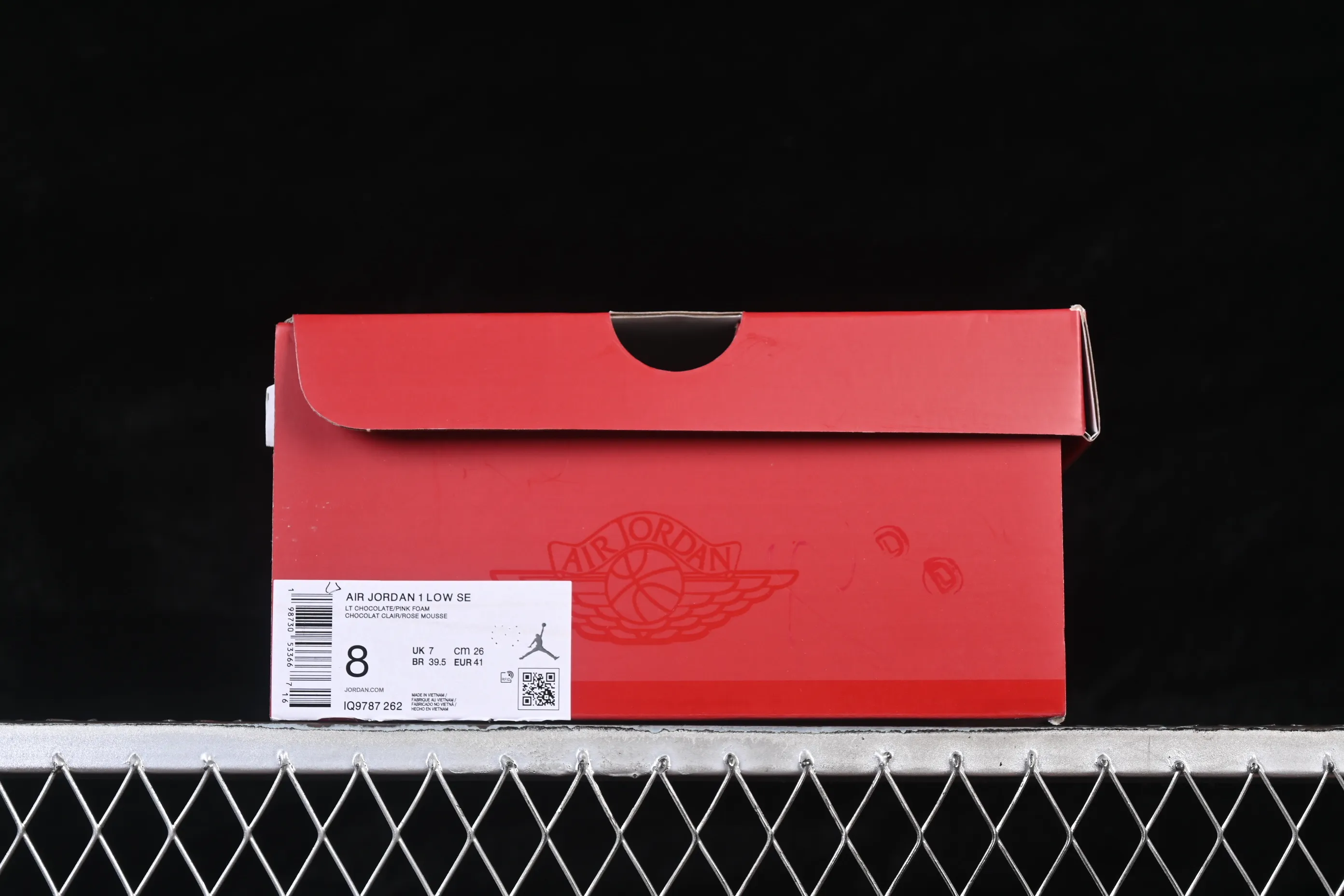 All categories Air Jordan Jordan series basketball shoes Air Jordan 1 Low Air Jordan 1 Low AJ1 Joe 1 Valentine's Day limited low-top retro culture basketball shoes IQ9787-262